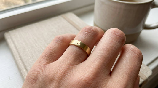 Minimal Astrology Symbol Ring